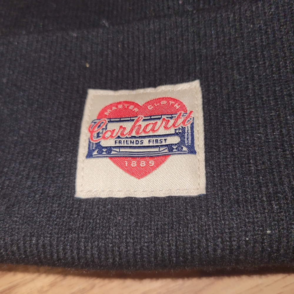 Carhartt Black Beanie NWOT - Picture 2 of 3